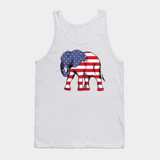 US Elections Republican Symbol Tank Top